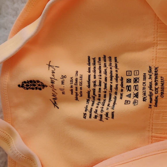 Free People Good Karma Crop Morning Sun - Picture 4 of 11